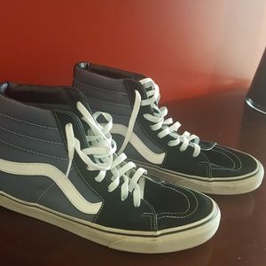 Vans old school skate board shoes